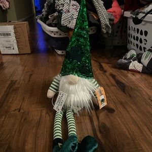 Saint patricks day Leprechaun gnome sequin